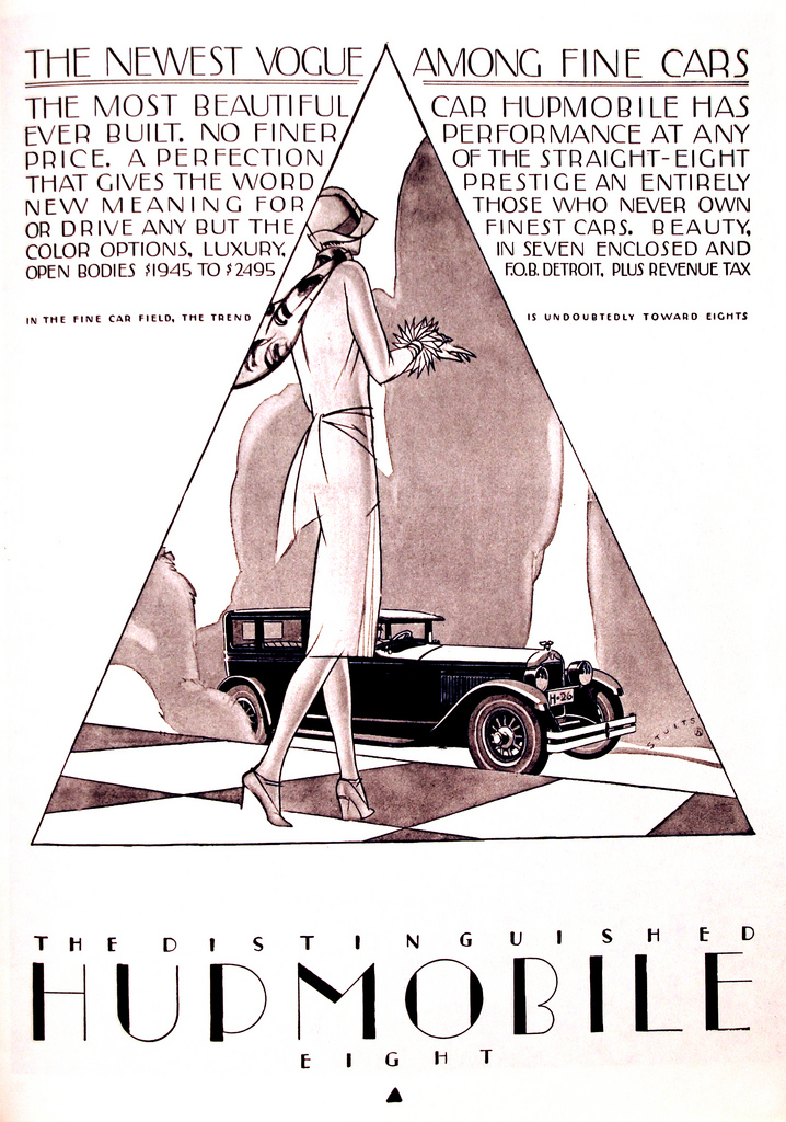 1926 Hupmobile Auto Advertising